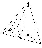 $\textstyle \parbox{3cm}{\psfig{figure=netz/tet4.eps}}$